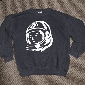 Billionaire Boys Club  Men's Gray Graphic Sweater